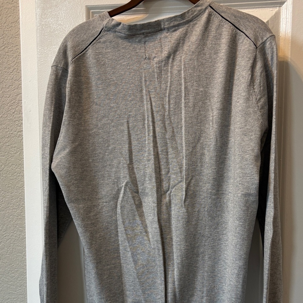 Scotch & Soda Men's Light Gray Crewneck Sweater size M - Picture 3 of 4